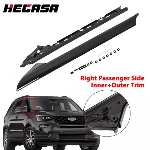 Right side windshield - right, a-pillar